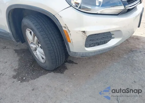 2013 Volkswagen Tiguan S from USA, damaged, VIN WVGAV7AX3DW548857